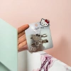 2 Silver packaging card pearl grab clip hair clip set accessories details Picture
